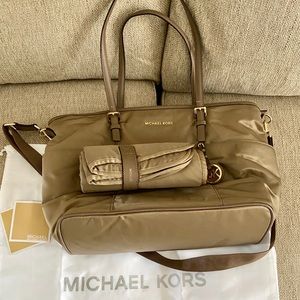 MICHAEL KORS Jet Set Nylon Diaper Bag